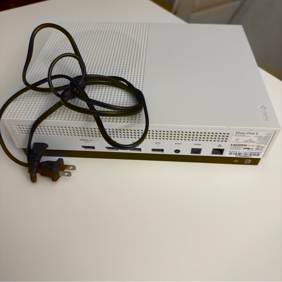 Xbox One S 2016 White Gaming Console with 2 Controllers